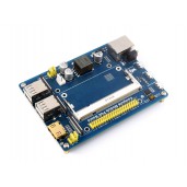 Compute Module IO Board with PoE Feature, Composite Breakout Board for Developing with Raspberry Pi CM4S / CM3 / CM3L / CM3+ / CM3+L